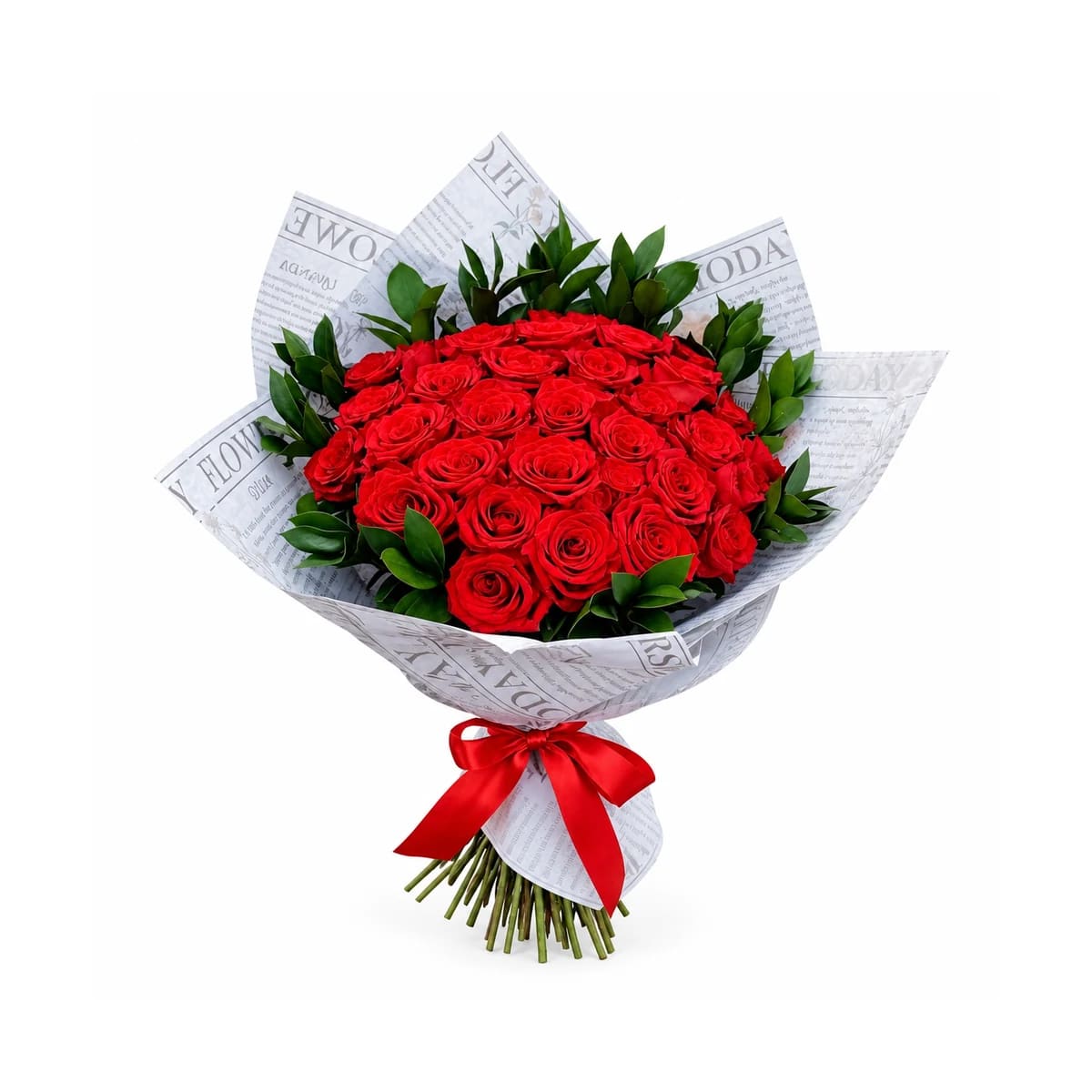 Buquê com 36rosas